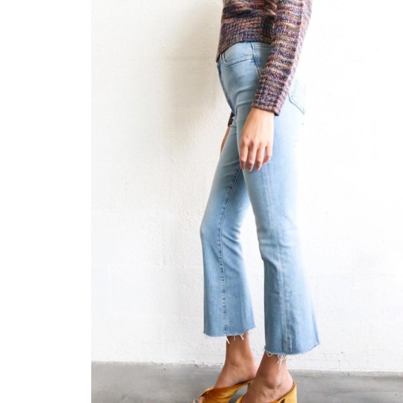 MOTHER The Hustler Ankle Fray Jeans - Picture 2 of 4